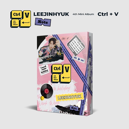 Jinhyuk Lee - Mini 4th Album [Ctrl+V] (Note ver.)