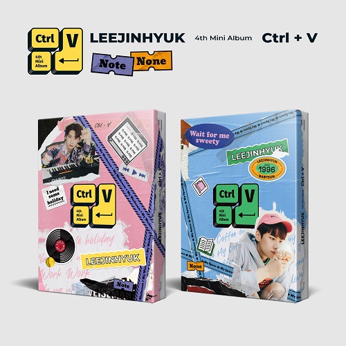 [Set] Jinhyuk Lee - Mini 4th Album [Ctrl+V] (Note + None ver.)