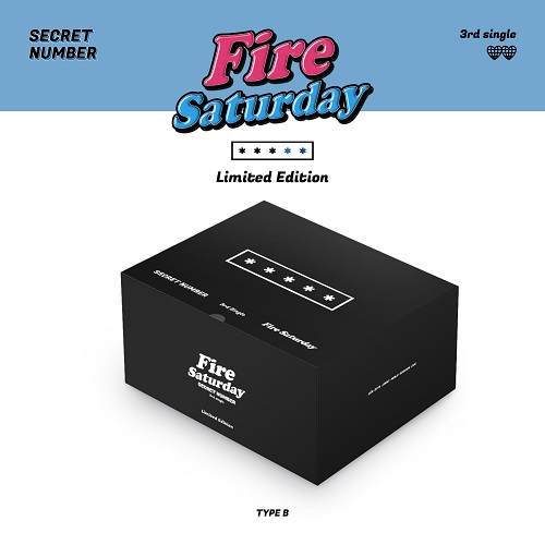 Secret Number - Single 3rd Album [Fire Saturday] (B TYPE ver.) (Limited Edition)