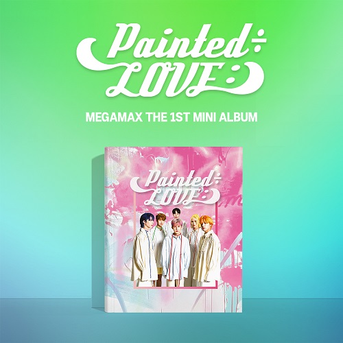 MEGAMAX - Mini 1st Album Painted÷LOVE:) (Pink ver.)