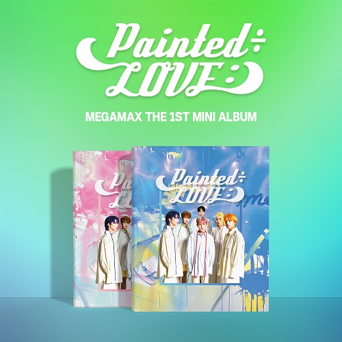 [Set] MEGAMAX - Mini 1st Album Painted÷LOVE:)