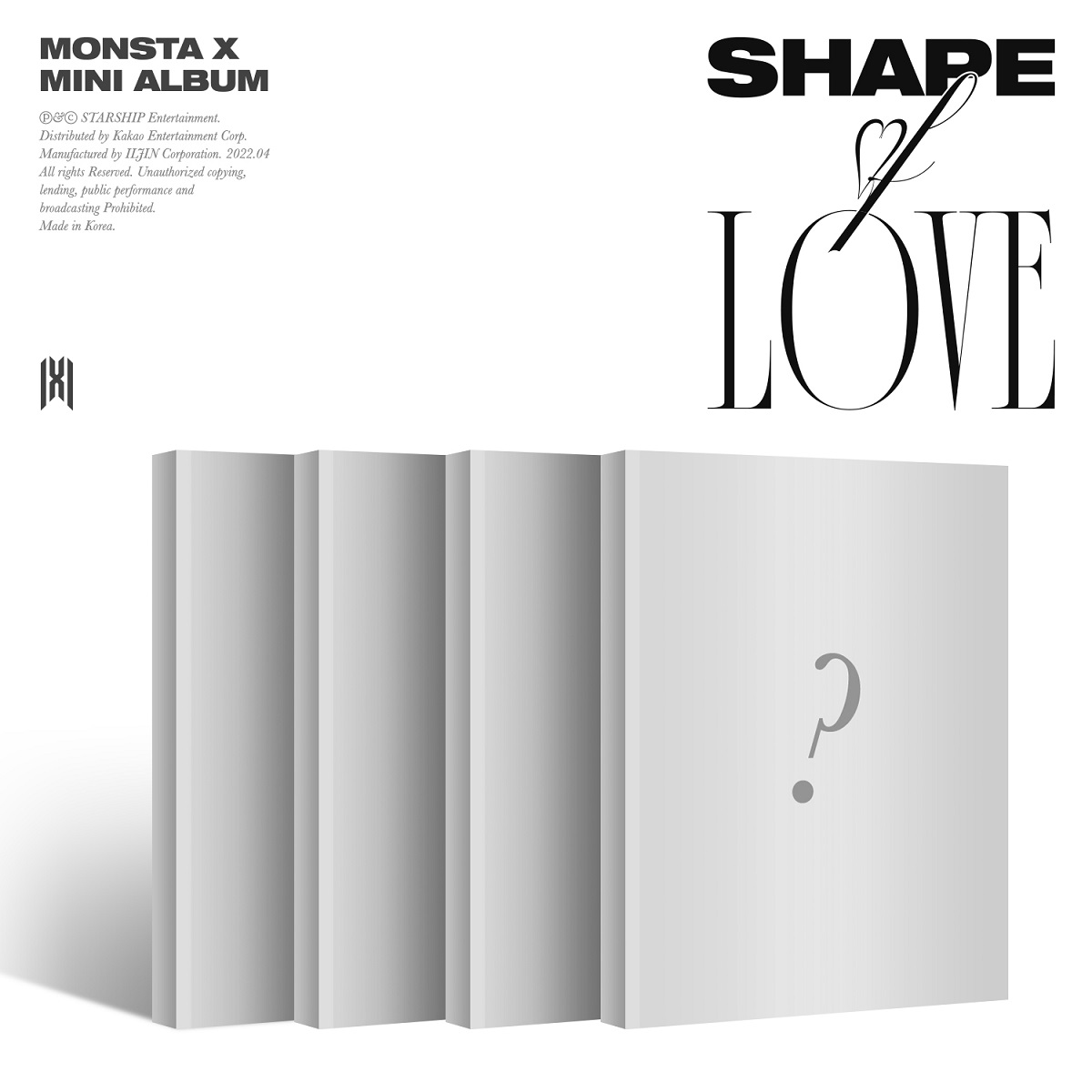 [Random] MONSTA X - SHAPE of LOVE [Mini 11th album]
