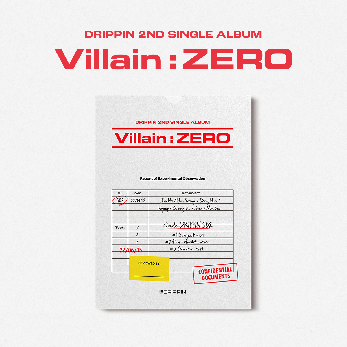 Dripin single 2nd album [Villain : ZERO][A ver.]