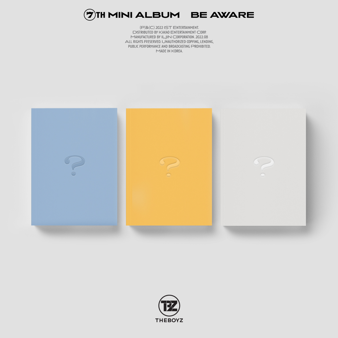 [Set] THE BOYZ - Mini 7th Album [BE AWARE] (Denial + Desire + Document Ver.)