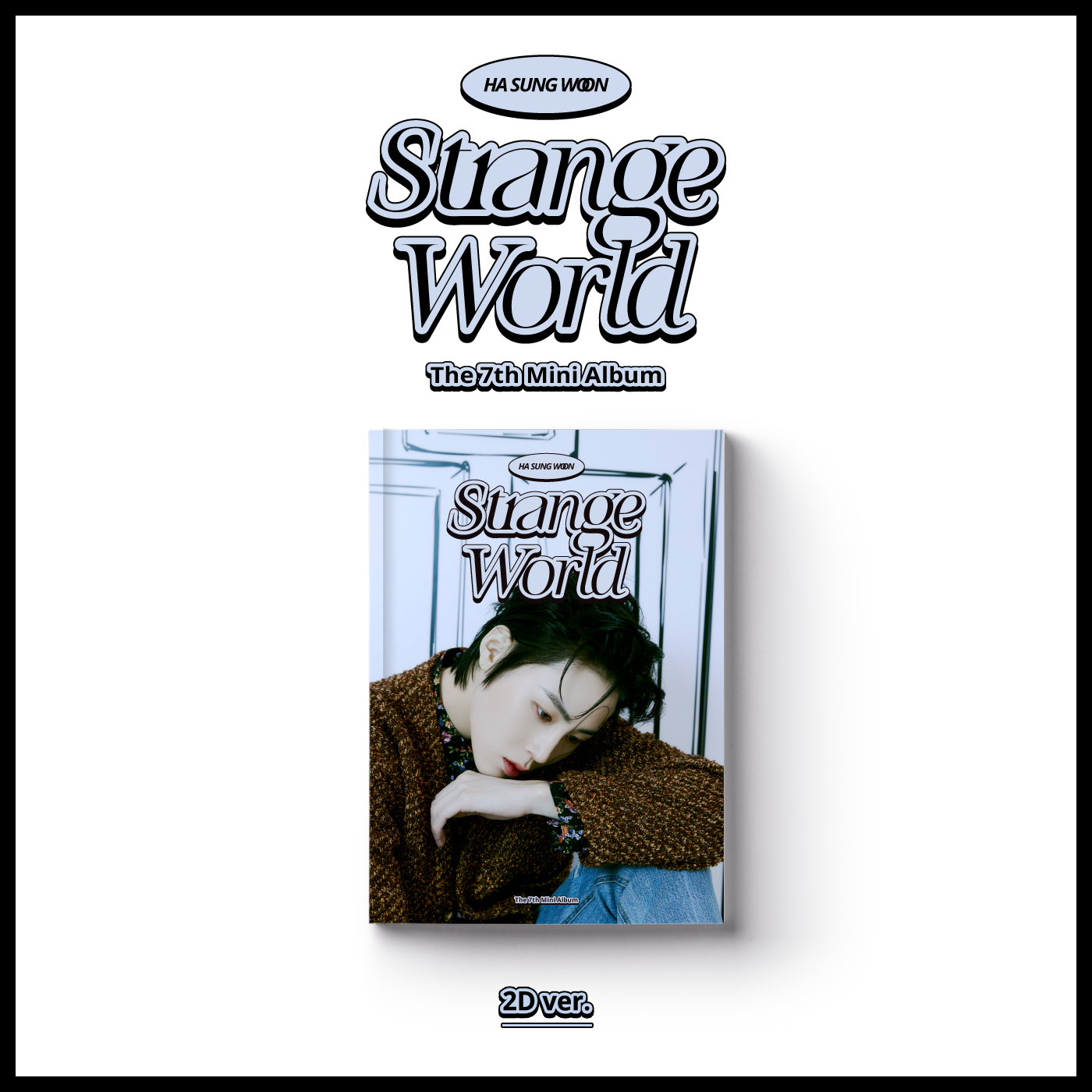 Ha Sungwoon Mini 7th Album Strange World [Photobook] (2D ver.)