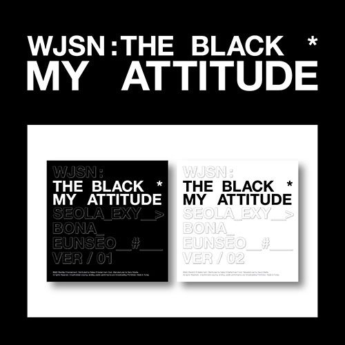 [Random] Space Girl The Black (WJSN THE BLACK)-Single Album [My attitude]