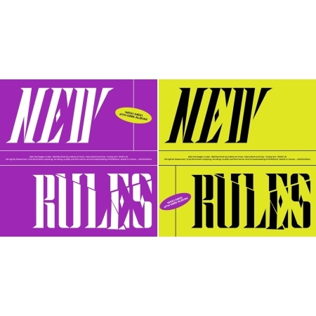 [Random]WEKI MEKI-NEW RULES [Mini 4th Album]