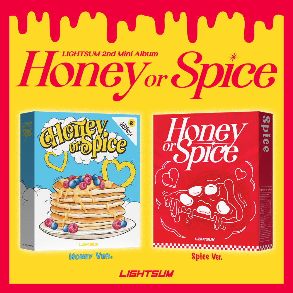 [Random] LIGHTSUM 2nd Mini Album [Honey or Spice] (Honey Ver. / Spice Ver.)