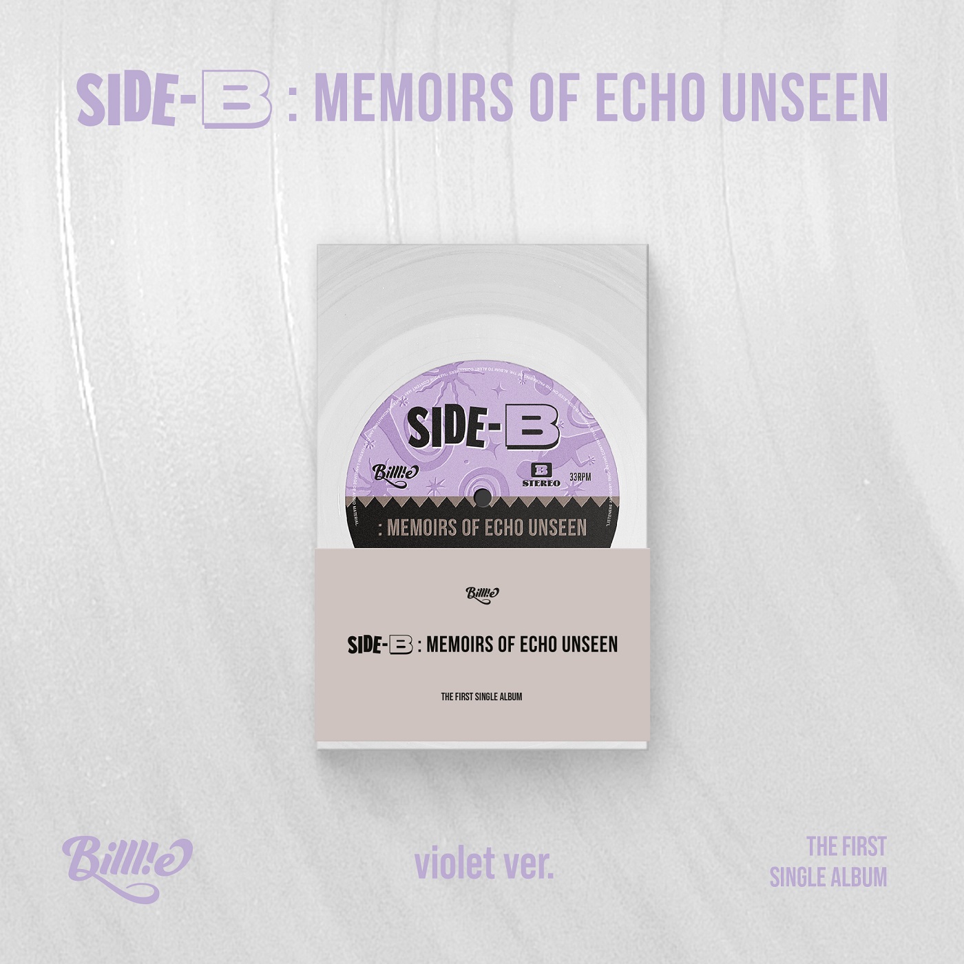 Billlie (Billie) single 1st album [side-B: memoirs of echo unseen] (violet ver.)