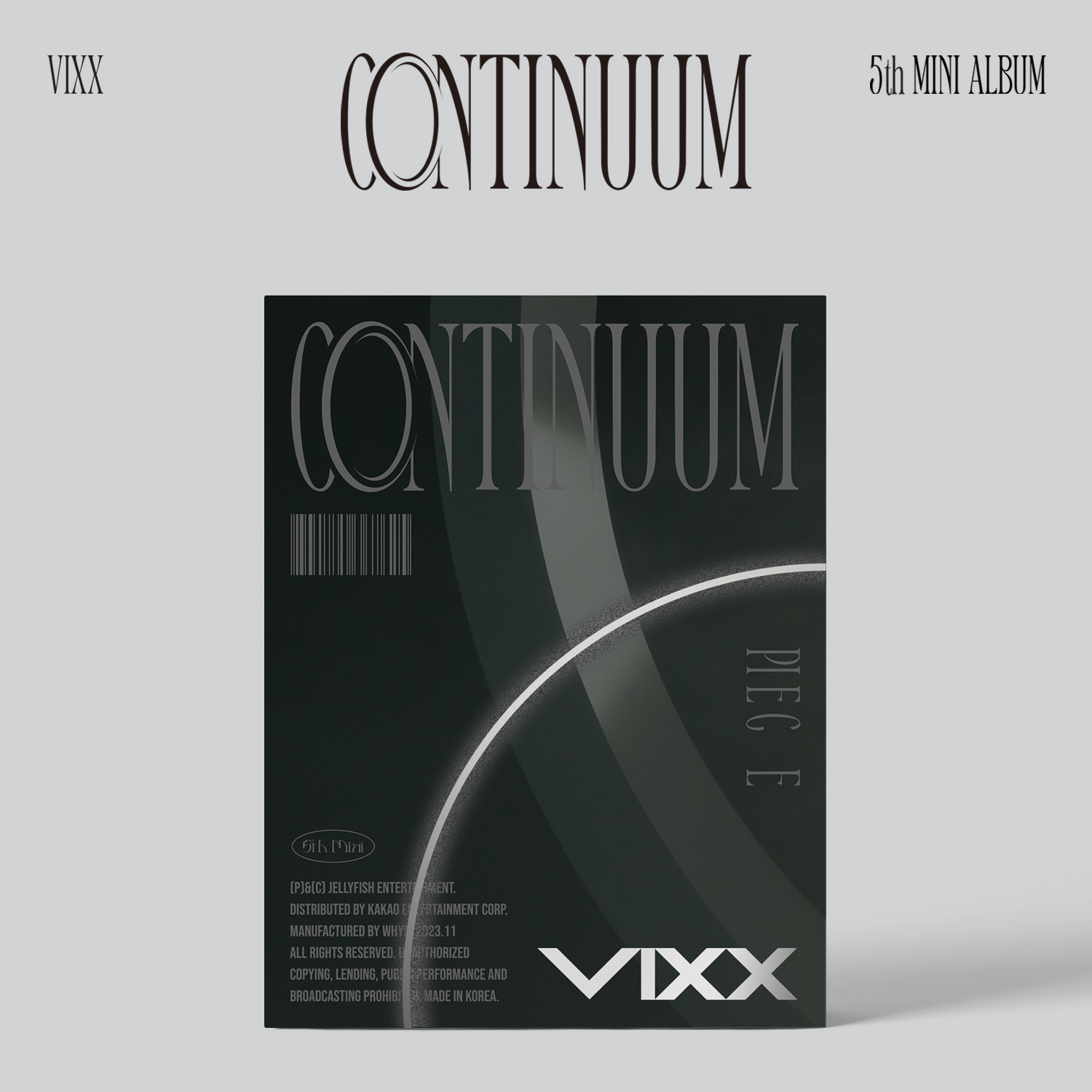 VIXX Mini 5th album [CONTINUUM] (PIECE ver.)