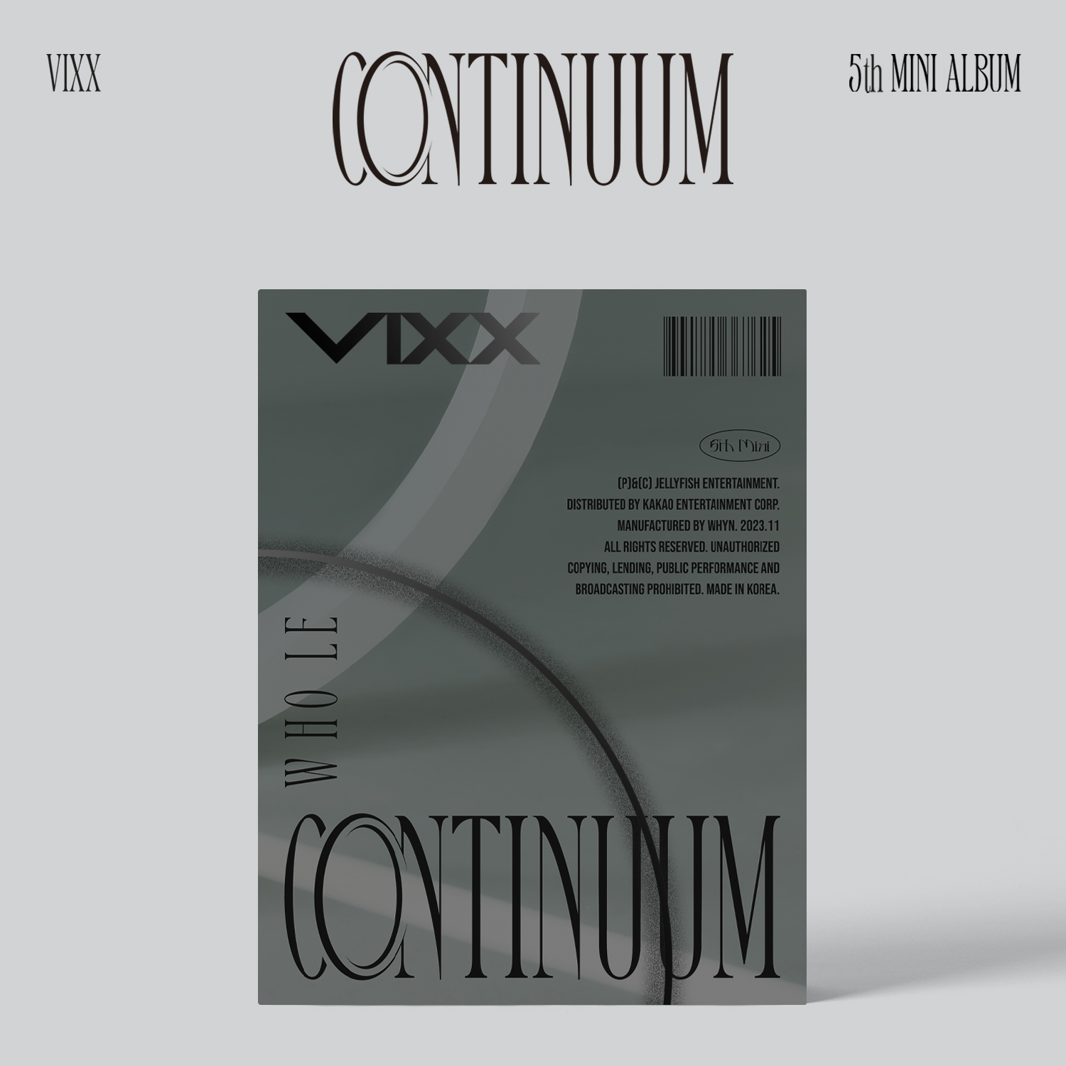VIXX Mini 5th album [CONTINUUM] (WHOLE ver.)