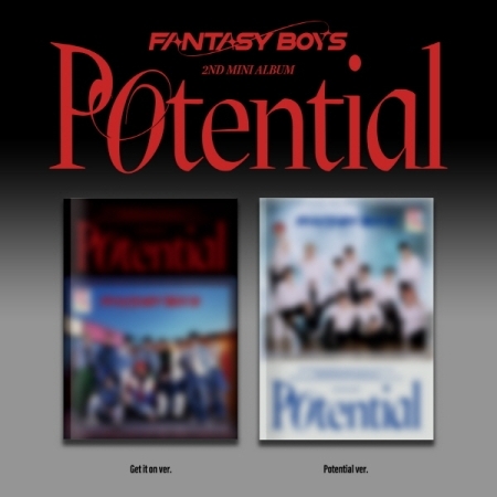 [Set] Fantasy Boys - Mini 2nd Album [Potential] (Get it on + Potential ver.)