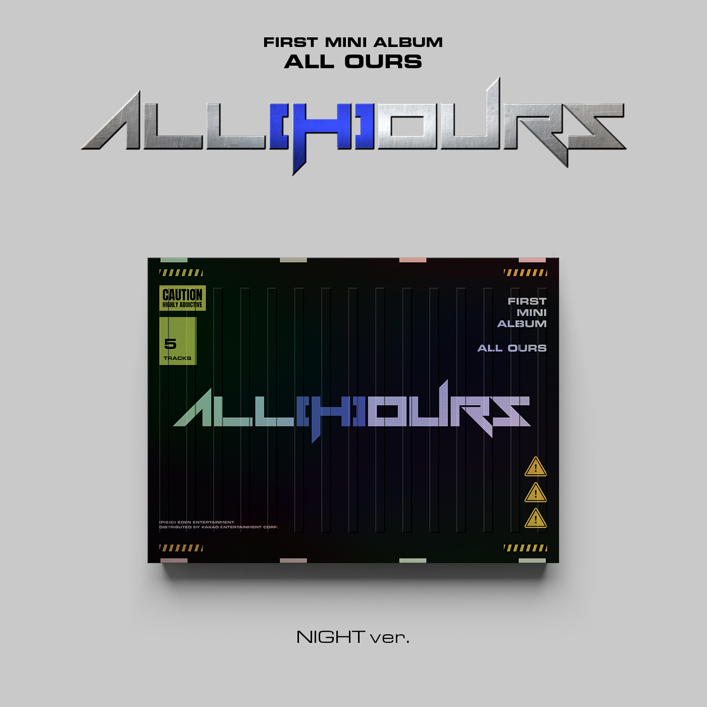 ALL(H)OURS (All Hours) 1st Mini Album [ALL OURS] (NIGHTver.)