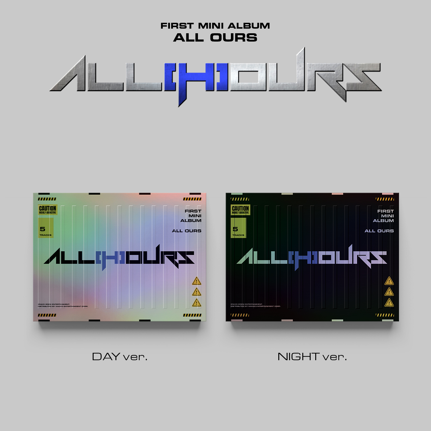 [Set]ALL(H)OURS(All Hours) Mini 1st Album [ALL OURS] (DAY+NIGHTver.)