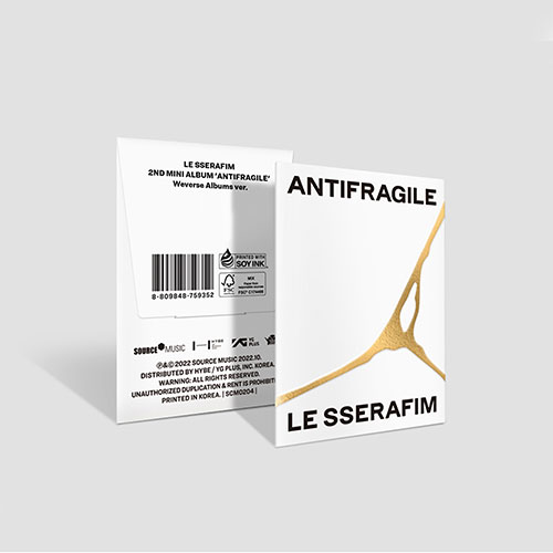 LE SSERAFIM - 2nd Mini Album [ANTIFRAGILE] (Weverse Albums Ver.)