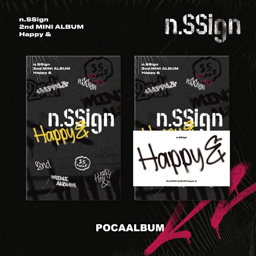 [Set]n.SSign - Mini 2nd Album [Happy &] (POCAALBUM)