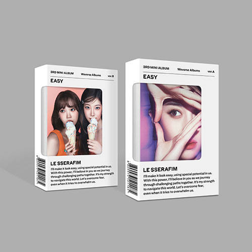 [Random] LE SSERAFIM - 3rd Mini Album 'EASY' (Weverse Albums ver.)