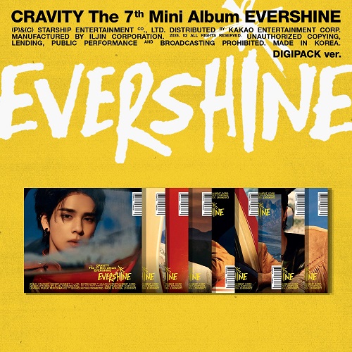 [Set]CRAVITY - Mini 7th Album [EVERSHINE] (DIGIPACK VER. / 9 types)