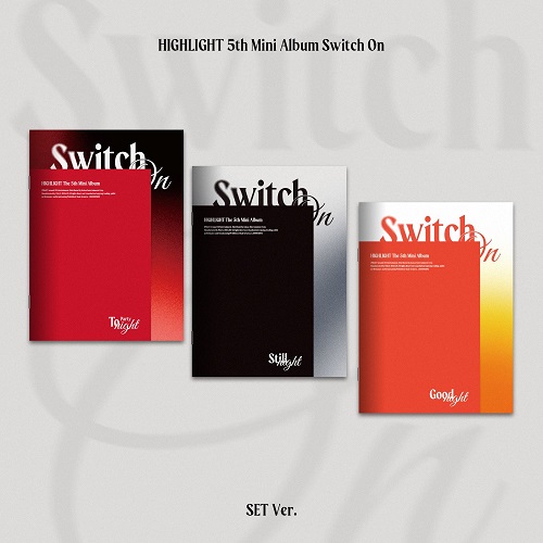 [Random] Highlight Mini 5th Album [Switch On] (Party Tonight / Still Night / Good Night ver.)
