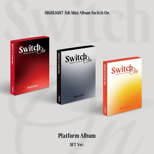 [Random] Highlight - Mini 5th album [Switch On] (Party Tonight / Still Night / Good Night ver.) (Platform ver.)