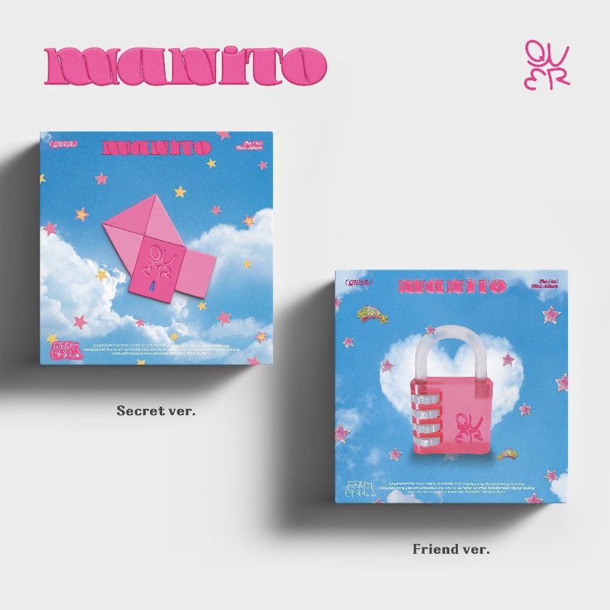 [2-piece set] QWER - Mini 1st album [MANITO] (Secret / Friend ver.)