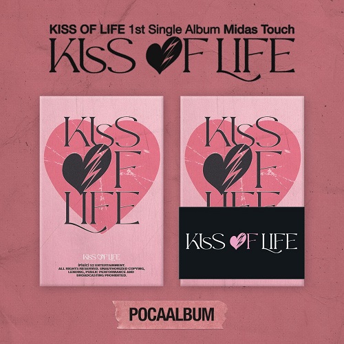 KISS OF LIFE (Kiss of Life)- single 1st album [Midas Touch] (POCA)