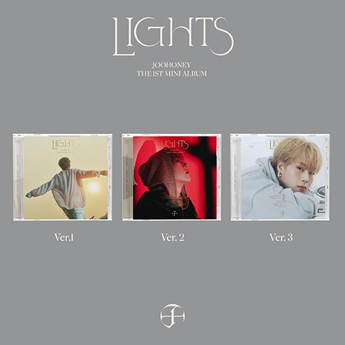 [Set 3 types] JOOHONEY - 1st Mini Album [LIGHTS] (Jewel Ver.)