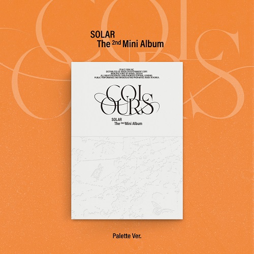 Solar - Mini 2nd Album [COLOURS] (Palette Ver.)