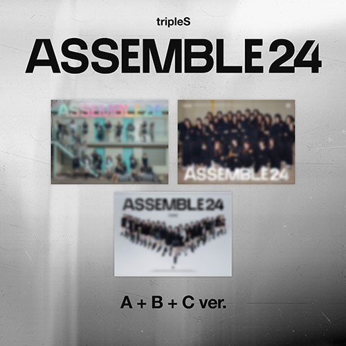 [3-piece set] tripleS - 1st regular album [ASSEMBLE24] (A/B/C ver.)