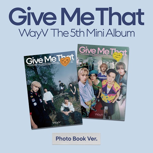 [2-piece set] WayV - Mini 5th album [Give Me That] (Photo Book Ver.)
