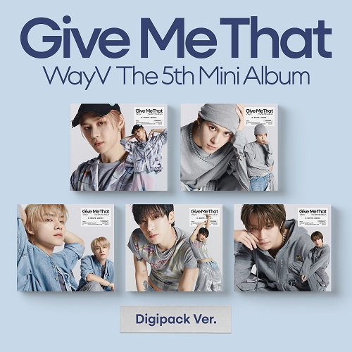 [5-piece set] WayV - Mini 5th album [Give Me That] (Digipack Ver.)