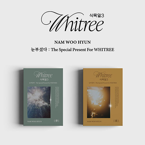 [Random] Nam Woo-hyun - Live Album [Dazzling: The Special Present For WHITREE (Arbor Day 3 Live Ver.)] (樂 Ver. / Garden Ver.)