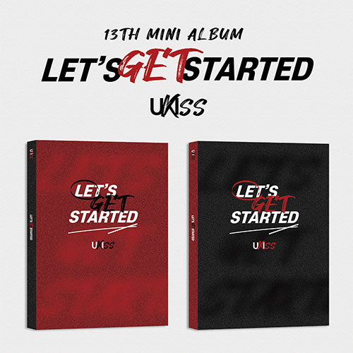 [2-piece set] U-KISS (UKISS) - 13th Mini Album [LET'S GET STARTED]