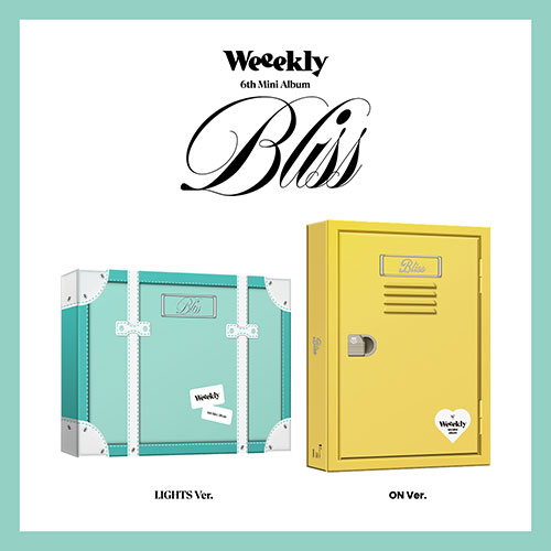 [2-piece set]Weeekly (Weekly) Mini 6th album [Bliss] (LIGHTS + ON Ver.)