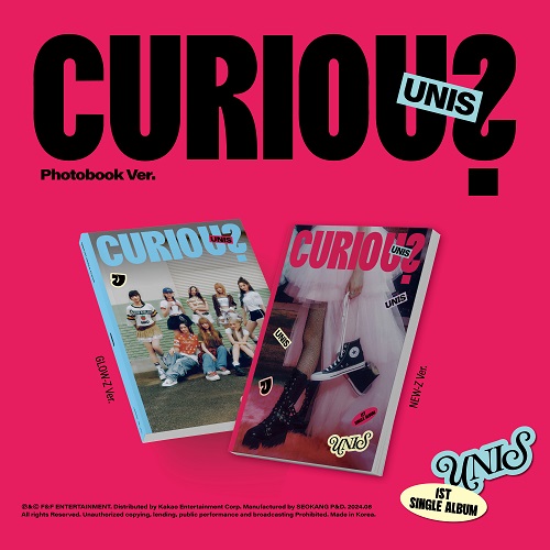 [Random] UNIS - 1st single album [CURIOUS] (Photobook Ver.)