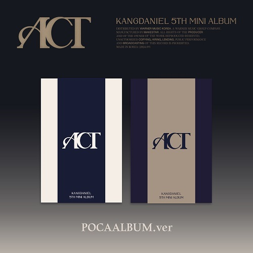 [Random]KANGDANIEL - ACT (POCA ALBUM)