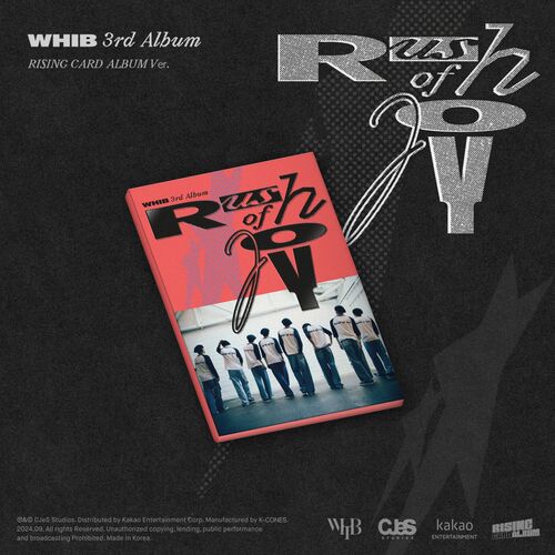 WHIB - single 3rd album [Rush of Joy] (RISING ver.)