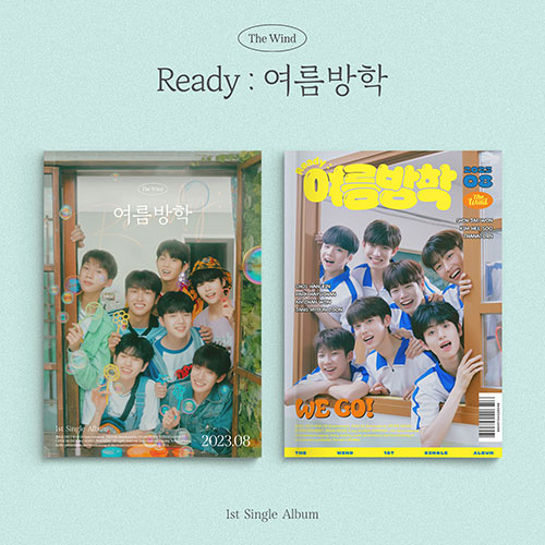 [2-piece set] The Wind - single 1st album [Ready: Summer Vacation]