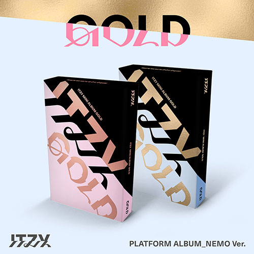 [5-piece set] ITZY - [GOLD] PLATFORM_NEMO VER. (Platform Ban)