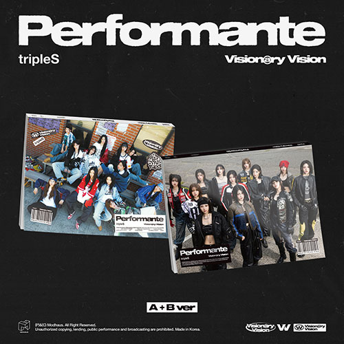 [2-piece set] tripleS - Regular [Visionary Vision [Performante] 