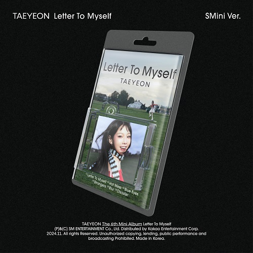 TAEYEON - Mini 6th Album [Letter To Myself] (SMini Ver.) (Smart Album)